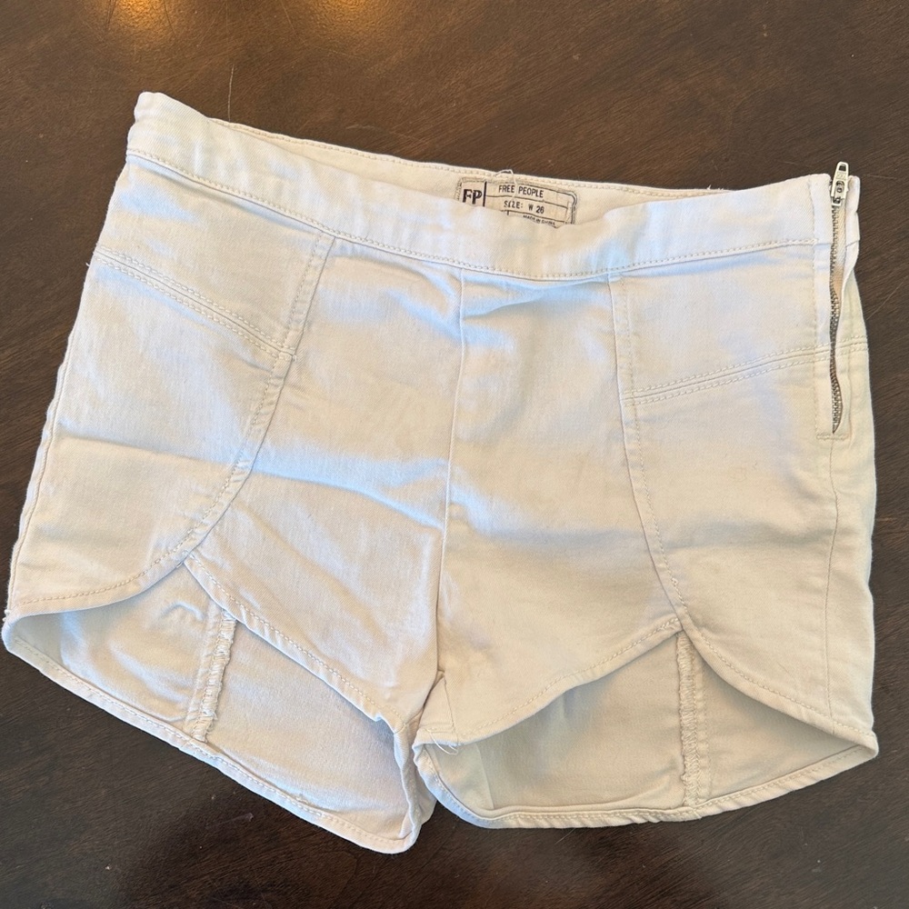 Free People Cream Women's Skorts